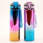 قمقمه بند دار دکمه دار هلوگرامی ۷۰۰ میل - Image 2