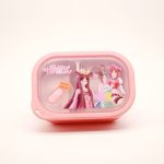 ظرف استیل ۲ خانه طرحدار