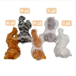 عروسک پرزی خوابیده گربه طول ۳۰ سانت - Image 2