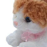 عروسک پرزی خوابیده گربه طول ۳۰ سانت - Image 4