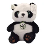 عروسک پرزی گردنبند دار پاندا (قد ۲۵ سانت)
