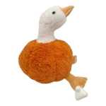 عروسک پرزی کدویی (اردک قد ۲۵ سانت)