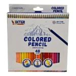 مداد رنگی ۴۸ عددی وینتر بدنه گرد