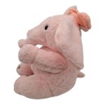 عروسک پرزی پاپیون دار فیل (قد ۲۵ سانت) - Image 4