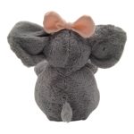 عروسک پرزی پاپیون دار فیل (قد ۲۵ سانت) - Image 3