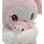 عروسک پرزی بچه دار کرومی (قد ۳۰ سانت) - Image 4