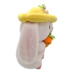 عروسک پرزی کلاهدار خرگوش (قد ۴۰ سانت) - Image 3