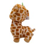 عروسک پرزی هویجدار زرافه - Image 3