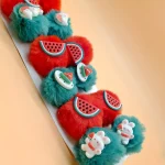 کش استیکر دار پوم پوم