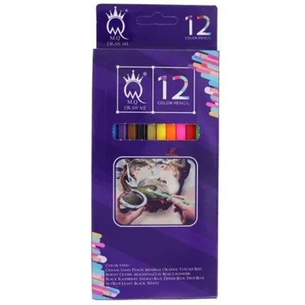مداد رنگی آرتیست 12عددی ام کیو MQ