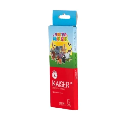 ماژیک نقاشی 6رنگ کایزر مدل SK 811