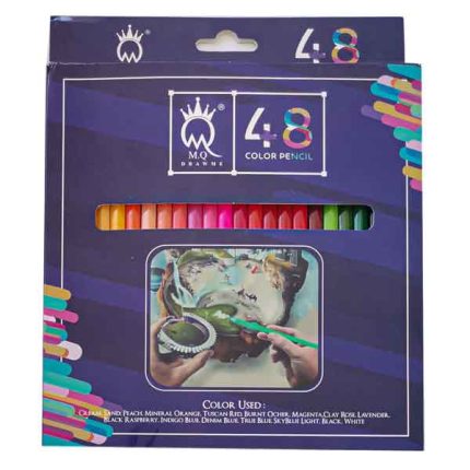 مداد رنگی آرتیست 48عددی ام کیو MQ