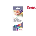 مداد رنگی 12عددی پنتل PENTEL - Image 2